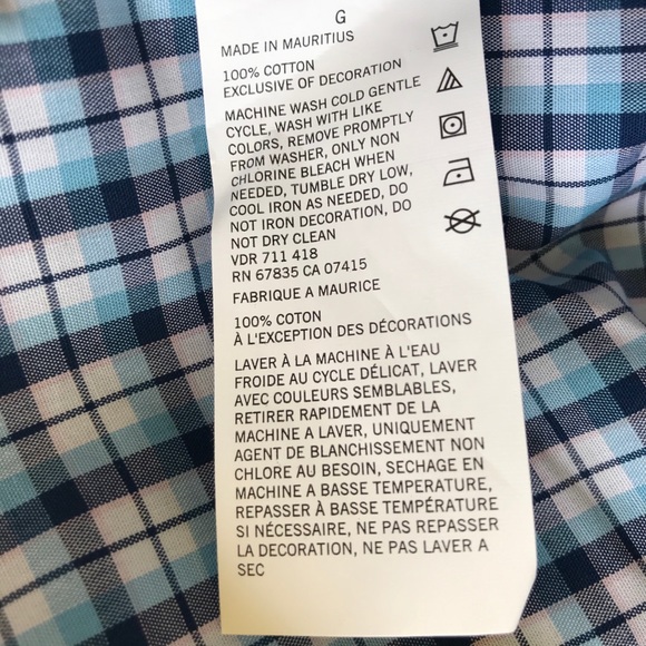 Nautica Men's Shirt Large Blue Short Sleeve New - Picture 8 of 8